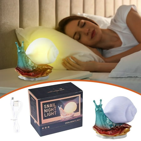 

Led Lights For Bedroom Clearance! Awuniuwa 2024 Plug In Indoor Bedside Bedroom Atmosphere Animal Light Usb 24 Color Led Night Light Snaildesktop Atmosphere Light For Girls Boys Kids Room Decor