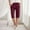 Wine, variant on Hauaitttt Women Comfortable Solid Color Drawstring Casual Loose Straight Pocket Home Capris Shorts Wide Leg Cropped Pants for Women Casual Women Petite Pants Casual Printed Pants for Women Casual