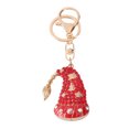thumbnail image 5 of COSMOBETTY 1Pack Red Metal Keychain for Christmas Style 10x4cm with Santa Claus, 5 of 8