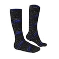 thumbnail image 3 of Balery Mathematica Science Fun Novelty Socks Men'S Women'S Crew Socks Funny Crazy Novelty Socks Quirky And Cool Socks, 3 of 9