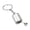Silvery, variant on Car Shifter Gear Keychain, 6 Speed Metal Vehicle Stick Knob Keyring, Auto Key Chain Accessories, 2026 New