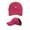 Hot Pink, variant on Breathable Baseball Cap For Men Women Summer Sun Hat Adjustable Low Profile Ponytail Friendly Outdoor Sports Visor Soft Stylish Basic Baseball Caps
