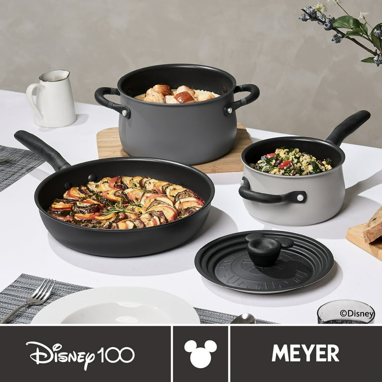 Disney 100 Nonstick Induction Cookware Essentials Set, 4-Piece, Steamboat  Willie Edition 