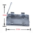 thumbnail image 3 of Trimla Rear Tow Cover for Mercedes-Benz C-Class W204 AMG Line Fit C180 C200 C220 C250 C280 C300 C320 C350 2007 2008 2009 2010 bumper Hook Eye Cap A2048850226, 3 of 5