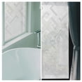thumbnail image 6 of Unique Bargains Diamond Pattern Window Privacy Film Self-adhesive Glass Window Sticker for Home 118.11"L x 17.72"W Clear, 6 of 6