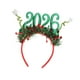 thumbnail image 1 of Diadema navideña para cosplay, tocado para aniversarios de Año Nuevo Verde, 1 of 9