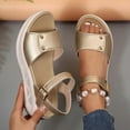 thumbnail image 1 of Tranfacy Chaussures d'Été, Sandales pour Femmes, Sandales à Semelle Souple Polyvalentes Élastiques pour Femmes, Mode Décontractée Printemps et Été, 1 of 4