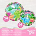 thumbnail image 2 of Girl Dinosaur Party Supplies Complete Set for 24 Guests, 2 of 8
