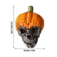 thumbnail image 3 of Xihbxyly Adornos de Jardín de Calavera Malvada, Artesanía de Resina Pintada a Mano, Decoración de Calavera Aterradora, Decoración de Halloween para Exteriores, Decoración de Jardín, Toque Festivo, Ta, 3 of 5