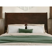 AFI Casanova Full Sized Solid Hardwood Panel Headboard in Walnut Brown