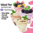 thumbnail image 5 of Exquisite Clear Reuleaux Plastic Dessert Miniatures Cups - 20 Ct. - 4 oz, 5 of 7