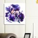thumbnail image 2 of (K1701) Lleno Diamantes Conejo en Ciernes Serie Flores Y Plantas Resina 30*30CM, 2 of 9