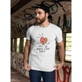 thumbnail image 2 of Broken Heart Dont Look Back Tee Men's -Image by Shutterstock, 2 of 4