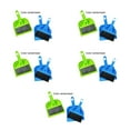 thumbnail image 2 of Unatoiry Desktop Sweep Cleaning Brush Two -Piece Set Keyboard Brush Small Broom Dust Set For Home Office Clean Brush 5Set, 2 of 6