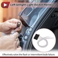 thumbnail image 3 of Cableado del Zócalo de Luz Trasera Izquierda para Mercedes-Benz C-Class W204 Saloon 2012-2014 No.2048202277 Arnés de Pigtail ​Conector Pre-Cableado Tubos Termoretráctiles, 3 of 7