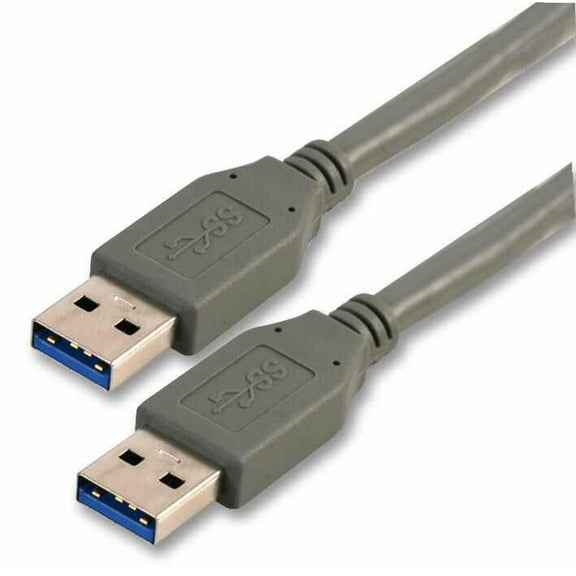 PRO SIGNAL - USB 3.0 A Male to A Male Lead, 3m Grey