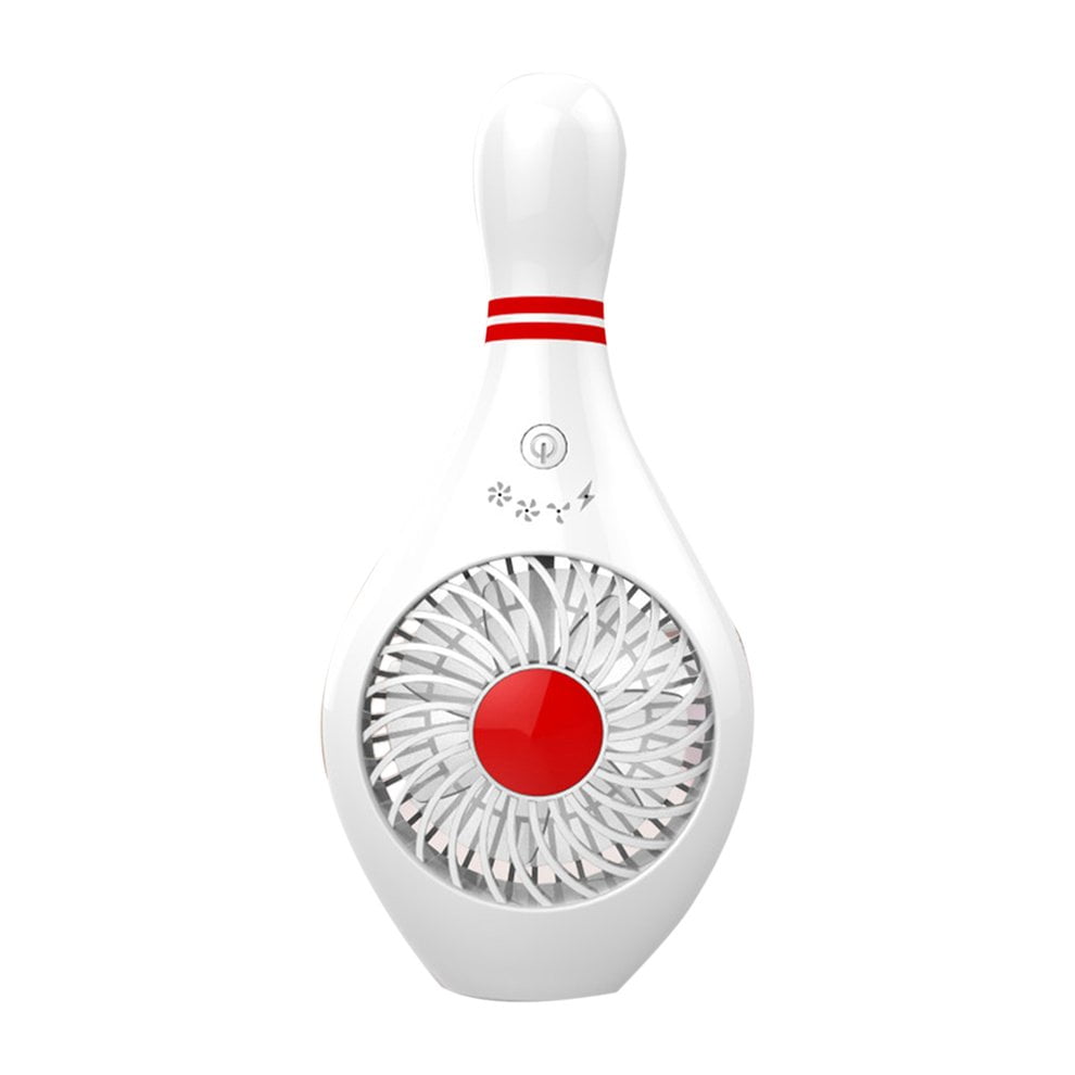 Fashion Bowling Shape Handheld Cooling Fan Portable Desk Fan