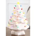 thumbnail image 5 of Mr. Christmas Nostalgic White Ceramic Tree - 14 Inch, Pre-lit, Collectible, 5 of 5
