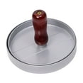 thumbnail image 3 of Prensa para hamburguesas, prensa para hamburguesas antiadherente de aluminio para hamburguesas de carne. Cabeza única, 3 of 9