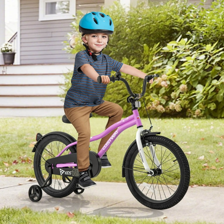 maimero　0418 Costway 18 in. Kid's Bike for 4-Years to 8-Years Old with