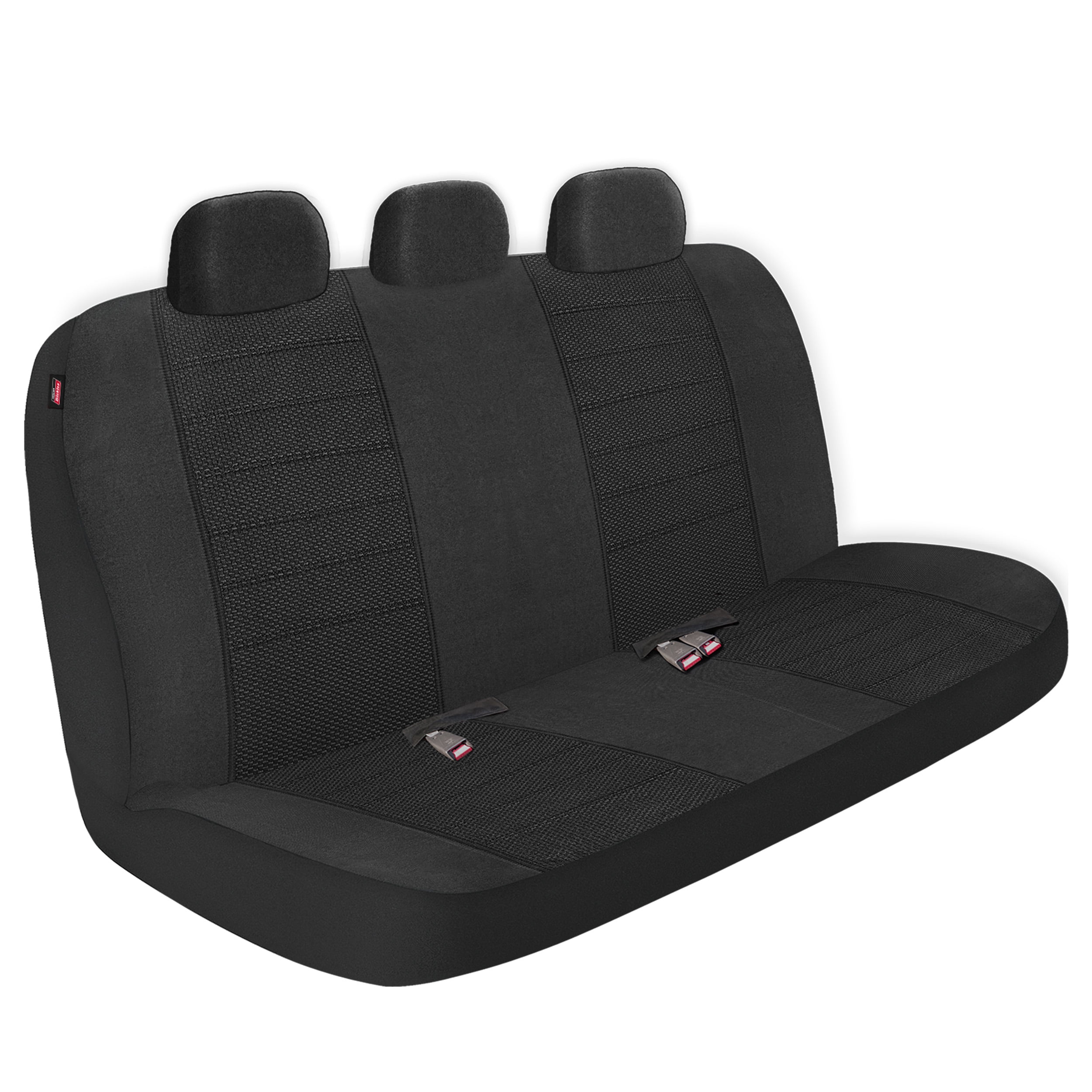 Genuine Dickies 3 Piece Arlington Cloth Truck Seat Covers Black, 806442