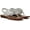 Silver Metallic, variant on Women's Emmie Slingback Sandal Dark Teal Blue 6M