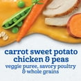 thumbnail image 5 of (12 pack) Gerber Stage 2 Baby Food, Carrot Sweet Potato Chicken & Peas, Baby Food Pouches, Puree 3.5 oz, 5 of 17