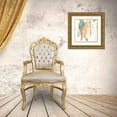 thumbnail image 3 of Goldberger, Jennifer 15x15 Gold Ornate Wood Framed with Double Matting Museum Art Print Titled - Electric Youth IV, 3 of 4