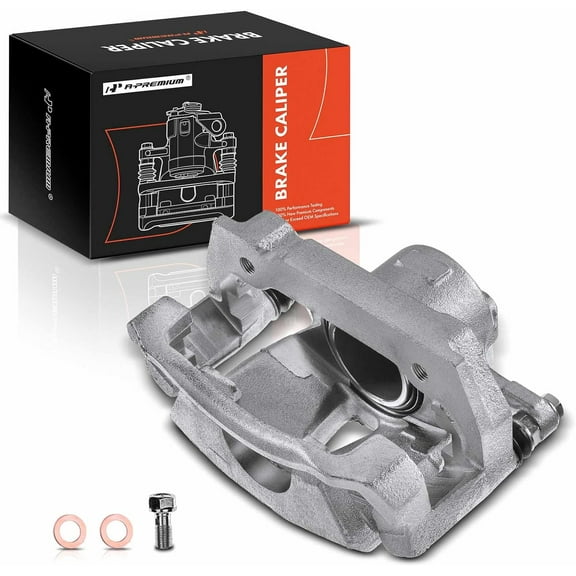 A-Premium Disc Brake Caliper Assembly with Bracket Compatible with Lexus IS250 2006-2015 Front Left Driver Side