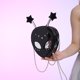 thumbnail image 3 of Bolso de cuero de la PU del patrón alienígena del hombro del bolso de las mujeres de la cremallera para el viaje de compras, 3 of 9