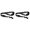 Black 2PCS, variant on Trimmer Strap For Weedeater Leaf Blower EGO Single Shoulder Padded Harness Strap, 120 cm,Black 1PCS