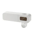 thumbnail image 1 of Wall Mounted Smart Toothbrush Holder with Infrared Auto Sensing and Drying ABS Bathroom Organizer Multifunctional Toothpaste Squeezer Dispenser, 1 of 6