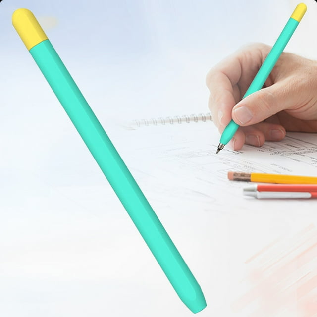 Ecohintz Silicone Pencil Grip, Silicone Grip Case for Pencil - 5-Point Protective Sleeve for 1St/2Nd Gen, Enhanced Sensitivity & Comfort, Color Mix Options, Apple Pencil Case, Mint Green
