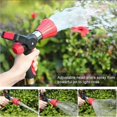 thumbnail image 5 of High Pressure Fireman Nozzle, Heavy Duty Metal Garden Hose Nozzle With Slide Ergonomic Handle And Lever Handle, Adjustable Water Nozzle For Watering L, 5 of 5