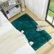 thumbnail image 2 of Alfombra Benron Fluffy Runner 61 x 122 cm, lavable, verde azulado, 2 of 6