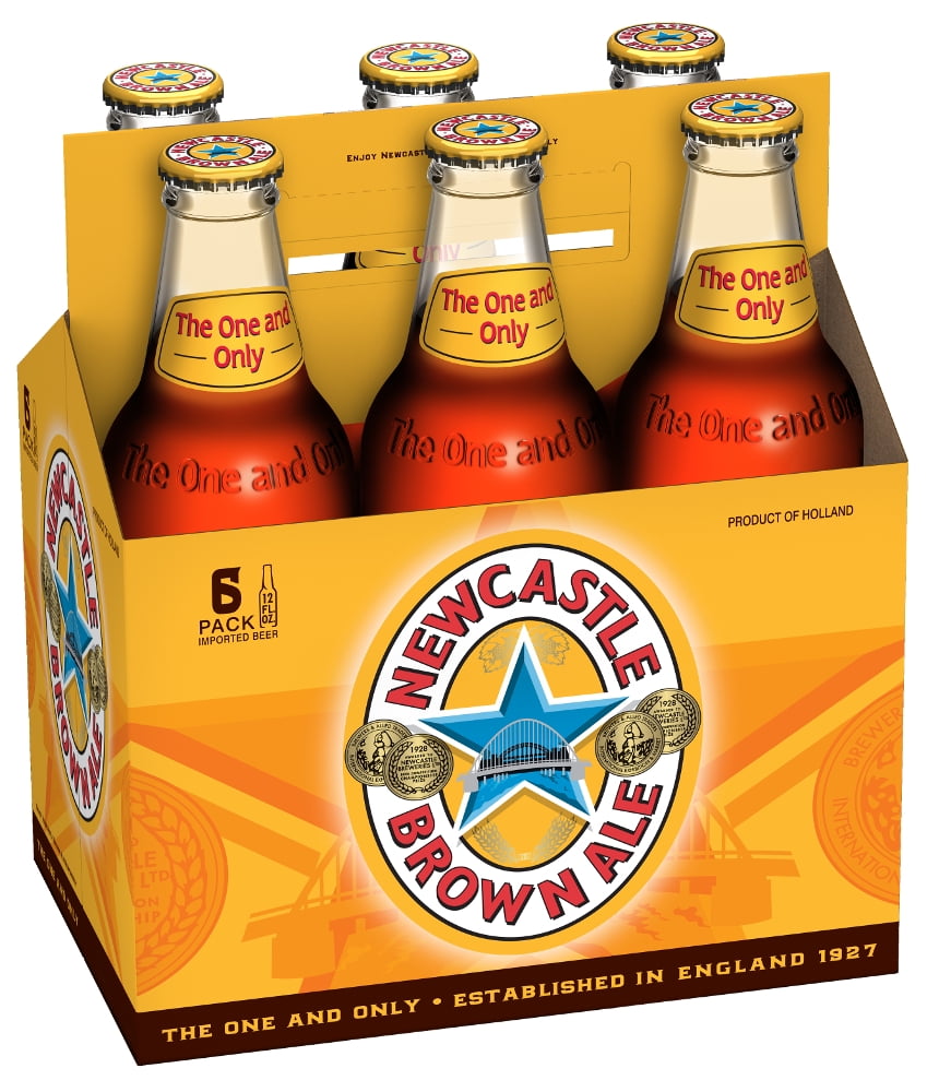 Newcastle Brown Ale 6 Pack 12 Fl Oz Bottles Walmart Com