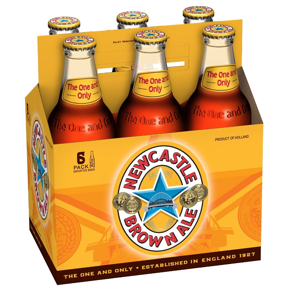 Newcastle Brown Ale, 6 pack, 12 fl oz bottles