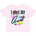 thumbnail image 3 of Inktastic I Love My Aunt- 80s Retro Style Boys or Girls Toddler T-Shirt, 3 of 5