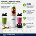 thumbnail image 4 of Licuadora Personal NutriBullet Pro 900W 900 ml Blanca Mate, 4 of 8