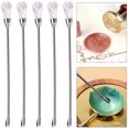 thumbnail image 4 of Hugtrwg Cuchara Mezcladora Acero Inoxidable Pastillas Cera Derretida Varilla Agitadora Cuentas (rosa) 5 Uds., 4 of 9