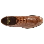 Madison Stacy Adams Anaconda Print Leather Shoes Tan 00055-240