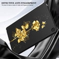 thumbnail image 2 of Back Case for Amazon Fire Max 11 13th Generation 2023, Soft TPU Material, Luxury Pattern Ultra Slim Lightweight Heat Dissipation Drop Protective Tablet Case with Stylus Holder - Gold Butterfly Rose, 2 of 5