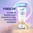 thumbnail image 5 of Secret Whole Women's Body Aluminum Free Deodorant Clear Cream Peach & Vanilla 3.0oz, 5 of 11