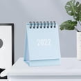 thumbnail image 2 of Calendario shamjiam de escritorio 2022 mensual permanente Azul claro, 2 of 8