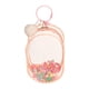 thumbnail image 1 of Estuche para figuras pequeñas, organizador colgante a prueba de polvo, regalos para adultos, mini muñecas decorativas rosa con bola, 1 of 9