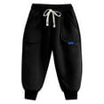 thumbnail image 6 of KEXE Size 8 Boys Clothes Boy Sweatpants Boy'S Active Athletic Casual Jogger Sweatpants With Pockets Black 2-3 Years, 6 of 7