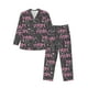 thumbnail image 1 of Fotbe Lovely Mom Ever Pijama de Hombre con Estampado de Manga Larga, Conjunto de 2 Piezas, Ropa de Dormir Suave y Cómoda con Bolsillos-XX-Large, 1 of 7