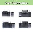 thumbnail image 5 of Daheat 43-Inch 6-Burner 85000 BTU Black Stainless Steel Gas Modular Outdoor Kitchen Grill Island with Wine Cooler, Refrigerator, Rotisserie, Granite Countertop & Storage Cabinets, 5 of 11