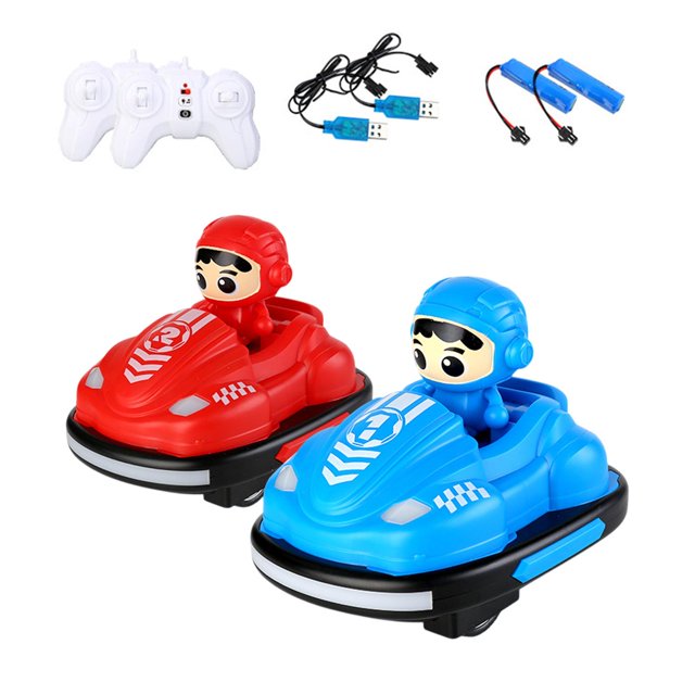 Coche de choque de carreras para niños, juguete para fiesta, choca contra los oponentes, coches de choque de velocidad RC Juego de caja de regalo