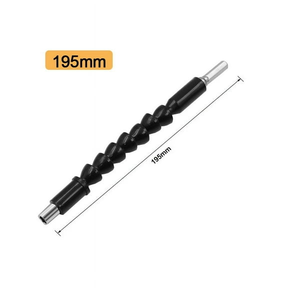 Flexible shaft extension screwdriver bit holder for electronic drill 195mm 250mm 295mm